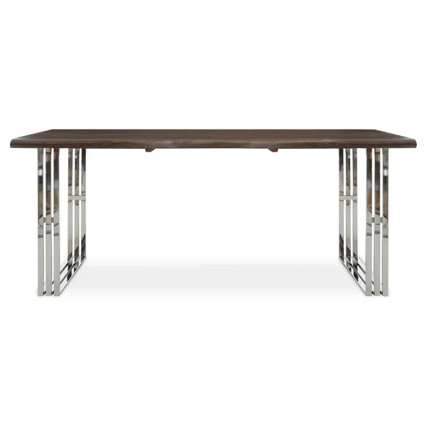 Silver Wood Fusion Dining Table