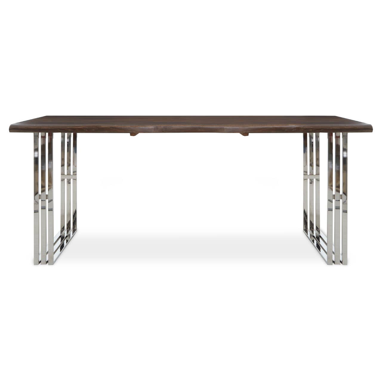 Silver Wood Fusion Dining Table