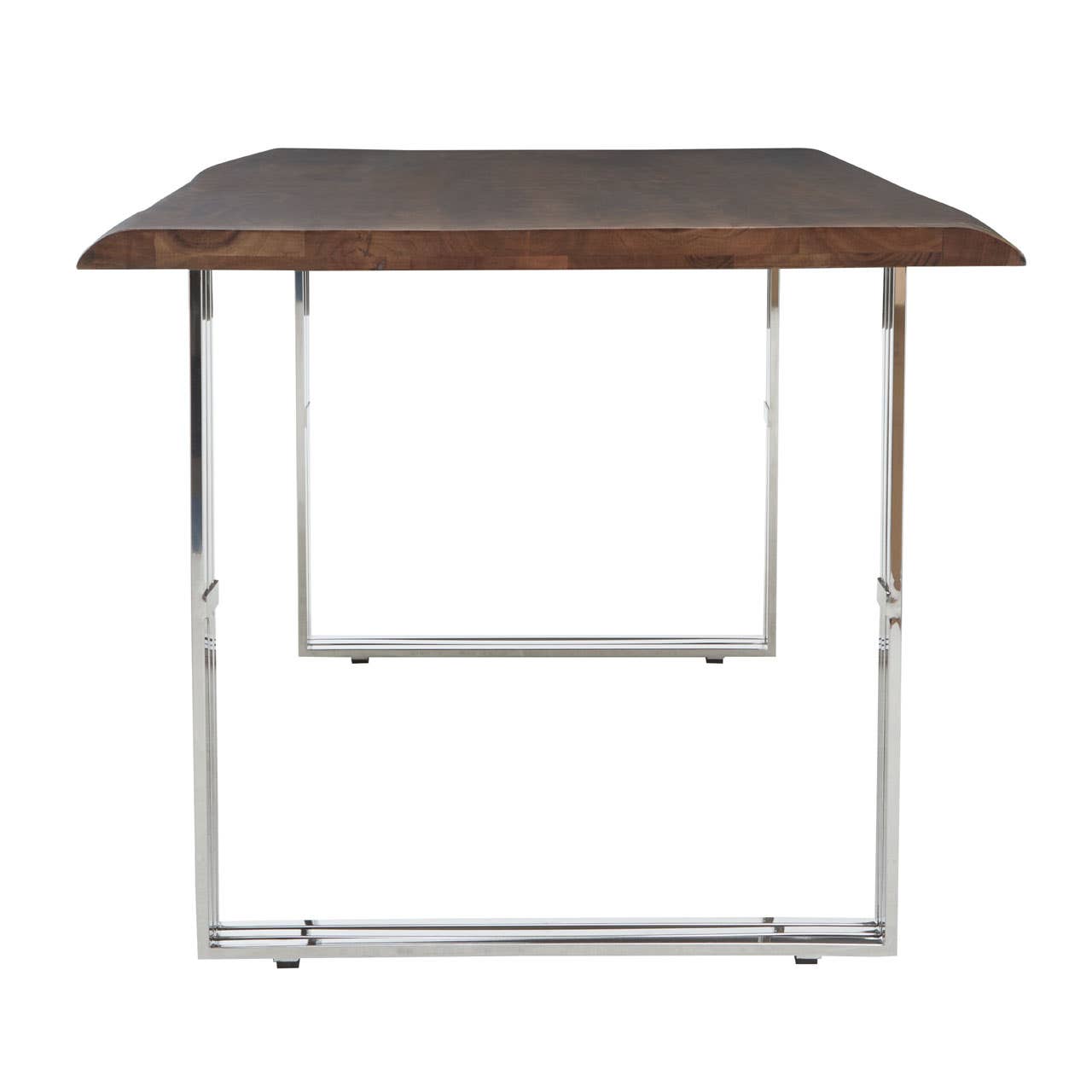 Silver Wood Fusion Dining Table