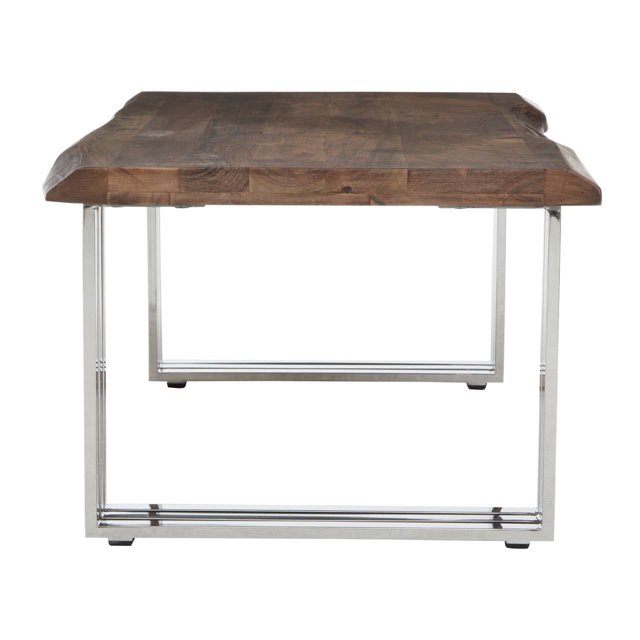 Silver Wood Coffee Table