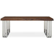 Silver Wood Coffee Table