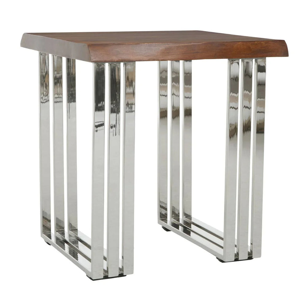 Rustic Chic Wood Console Table