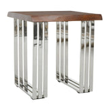 Rustic Chic Wood Console Table