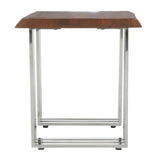 Rustic Chic Wood Console Table
