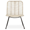 Boho Rattan Accent Chair