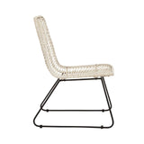 Boho Rattan Accent Chair
