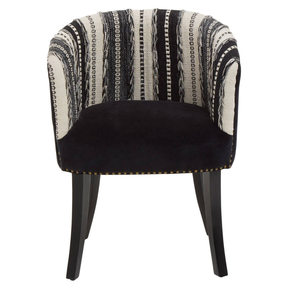 Artisanal Velvet Accent Chair