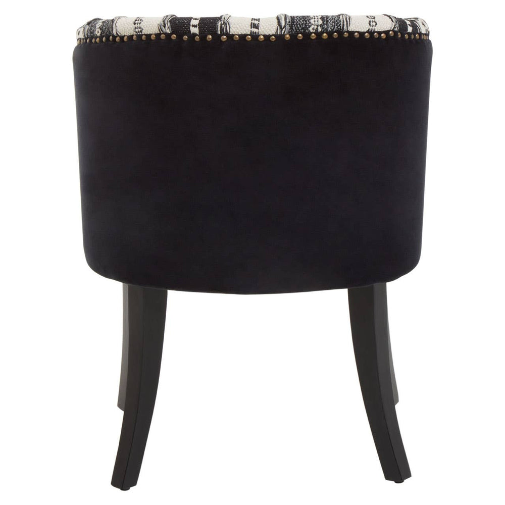 Artisanal Velvet Accent Chair