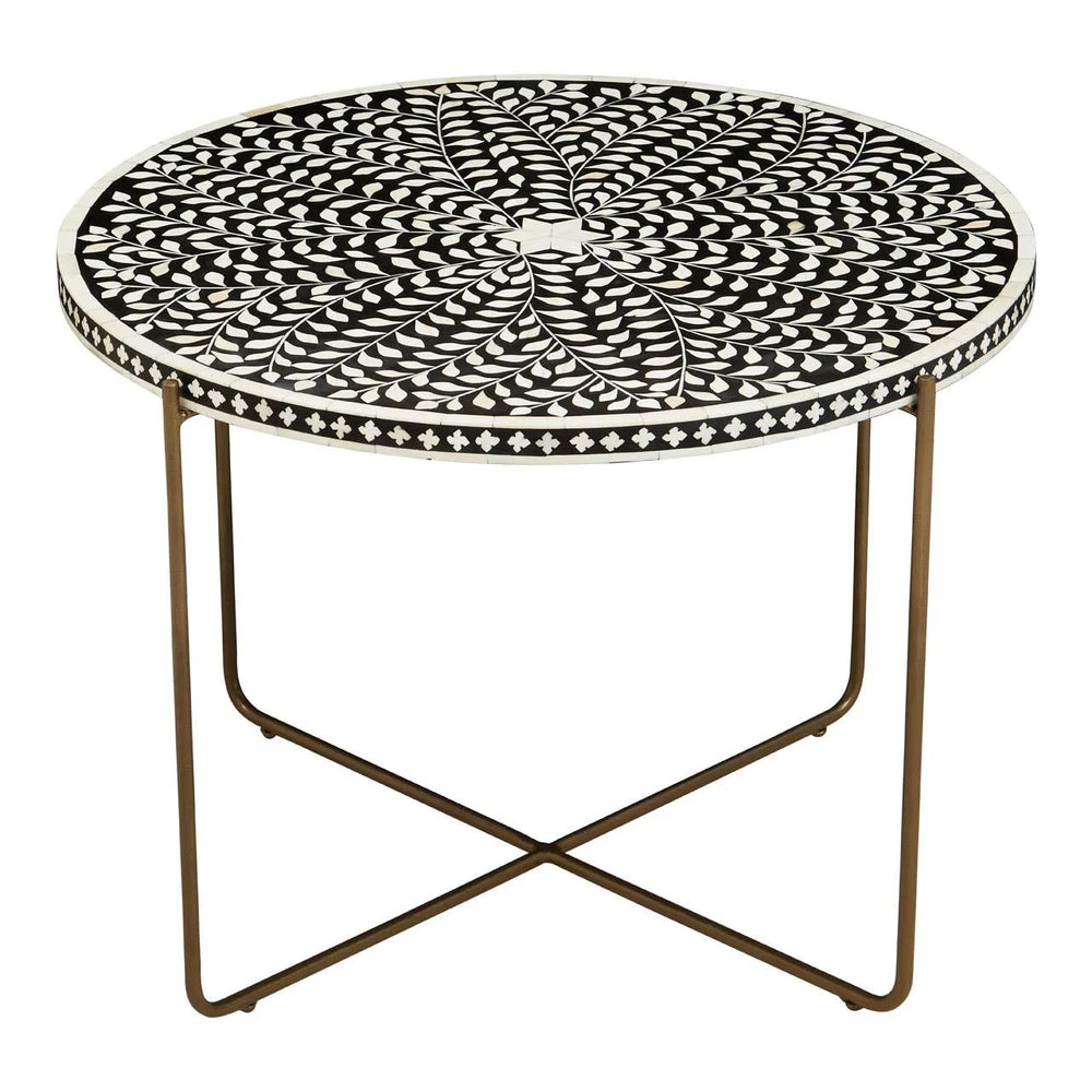 Bone Inlay Coffee Table