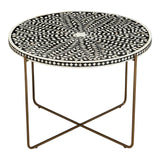 Bone Inlay Coffee Table