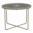 Bone Inlay Coffee Table