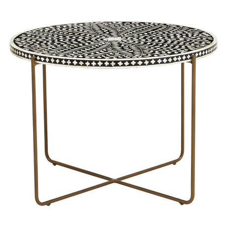 Bone Inlay Coffee Table