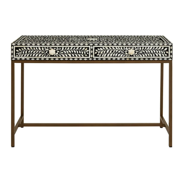 Elegant Floral Console Table