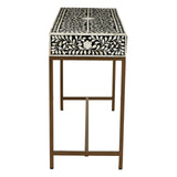 Elegant Floral Console Table