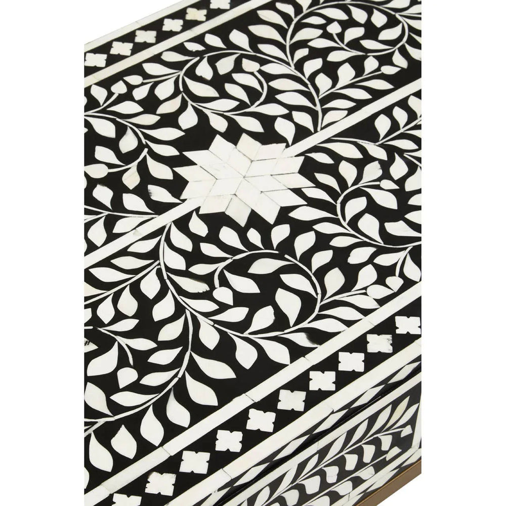 Elegant Floral Console Table