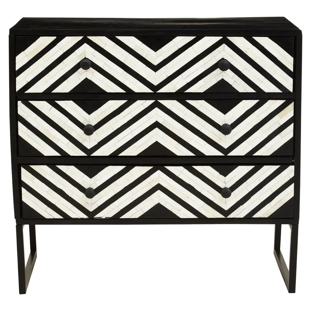 Luxe Bone Inlay Chest