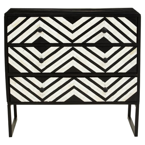Luxe Bone Inlay Chest