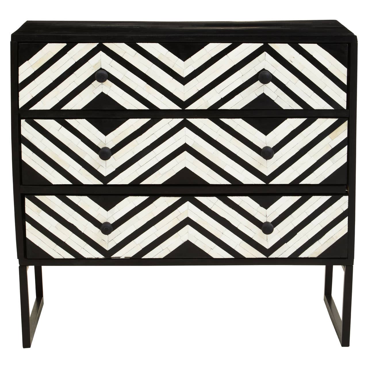 Luxe Bone Inlay Chest