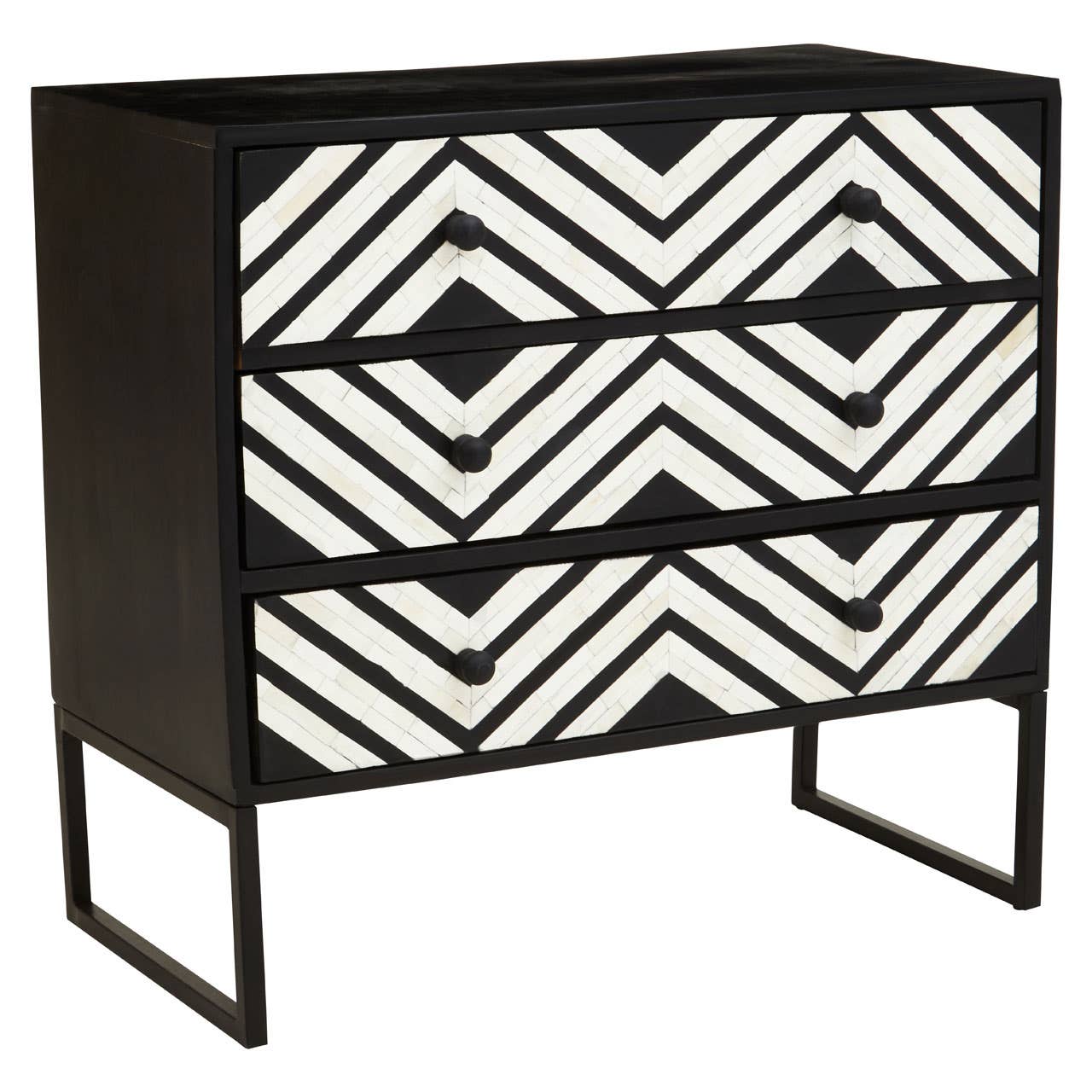 Luxe Bone Inlay Chest