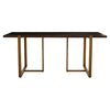 Chevron Wood Dining Table