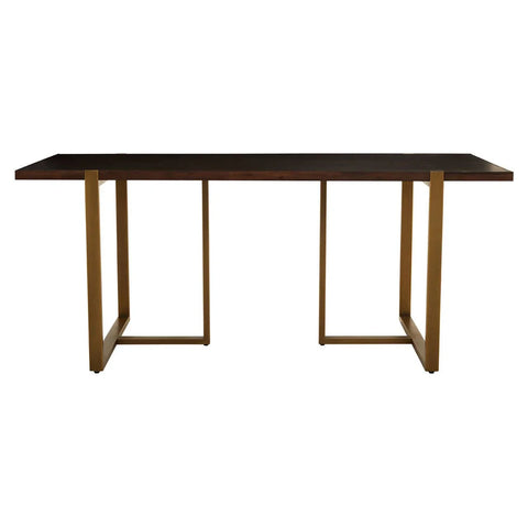 Chevron Wood Dining Table