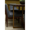 Chevron Wood Dining Table