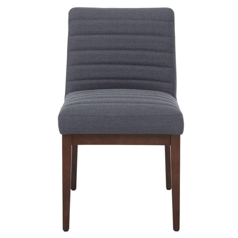Charcoal Channel Accent Chair