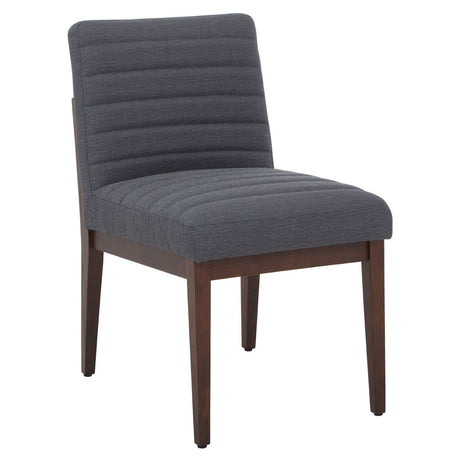 Charcoal Channel Accent Chair