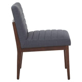 Charcoal Channel Accent Chair
