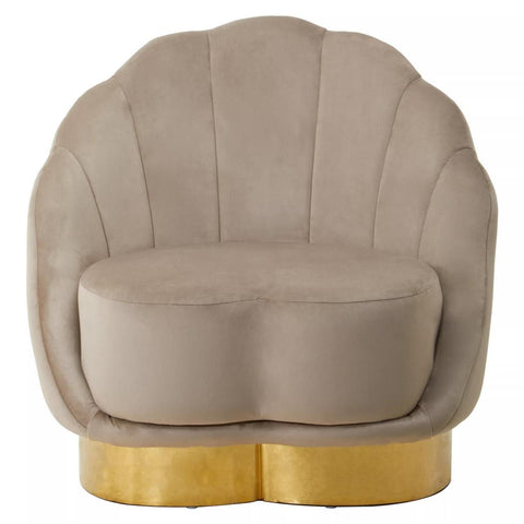 Luxe Velvet Gold Base Chair