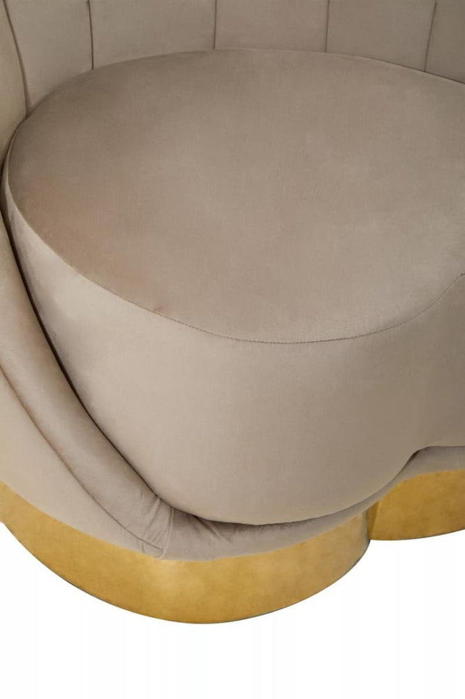 Luxe Velvet Gold Base Chair