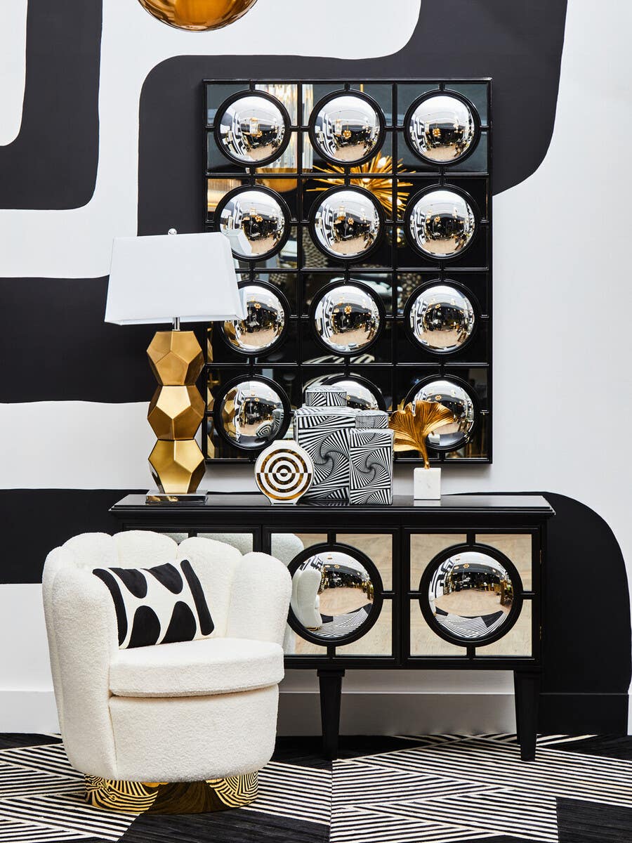 Luxe Velvet Gold Accent Chair