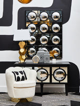 Luxe Velvet Gold Accent Chair