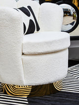 Luxe Velvet Gold Accent Chair