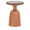 Copper & Marble Side Table