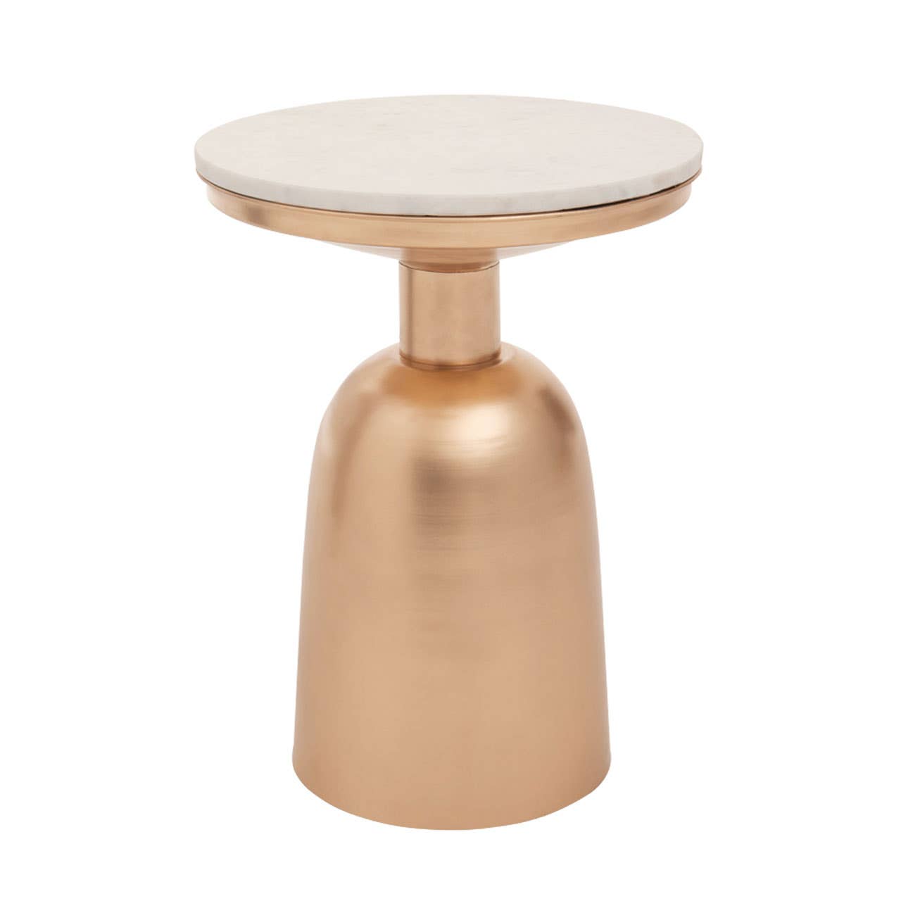 Gilded Marble Top Side Table