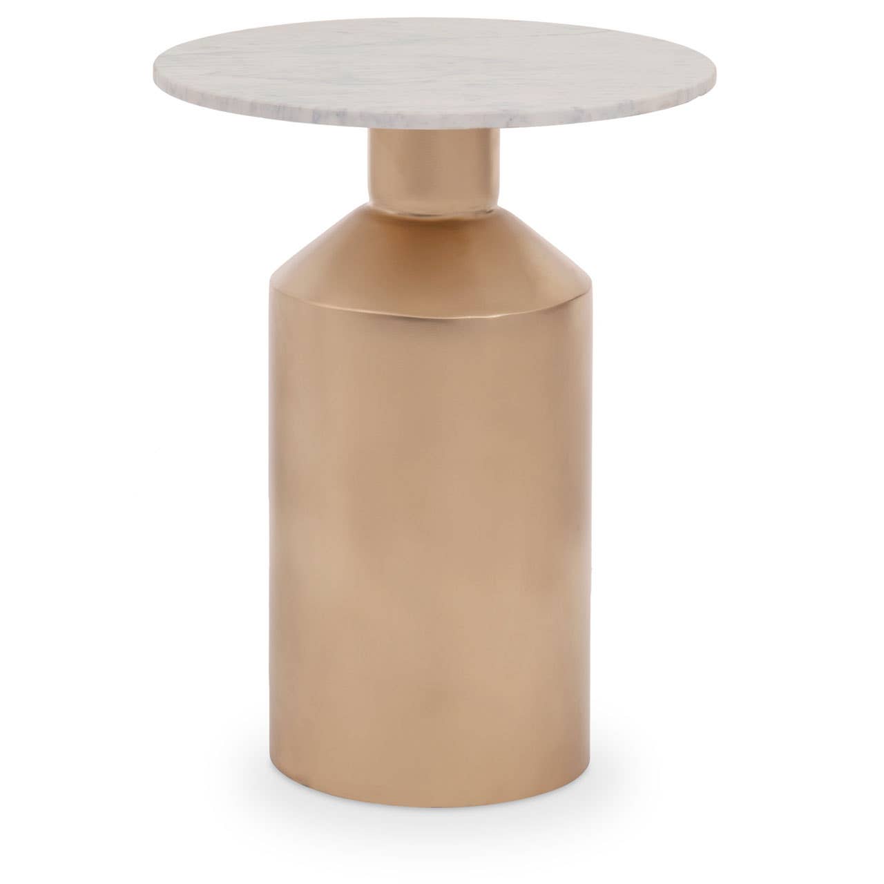Golden Marble Side Table