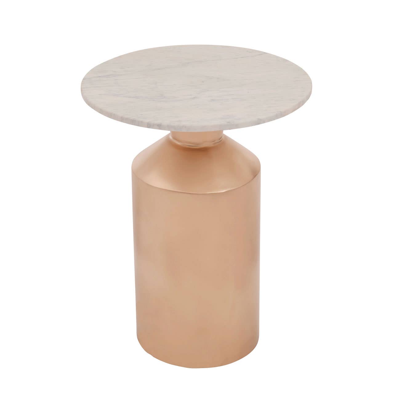 Golden Marble Side Table