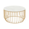 Luxurious Marble Gold Coffee Table