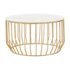 Luxurious Marble Gold Coffee Table