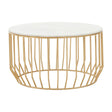 Luxurious Marble Gold Coffee Table