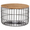 Rustic Cage Side Table
