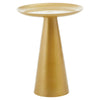 Golden Round Side Table