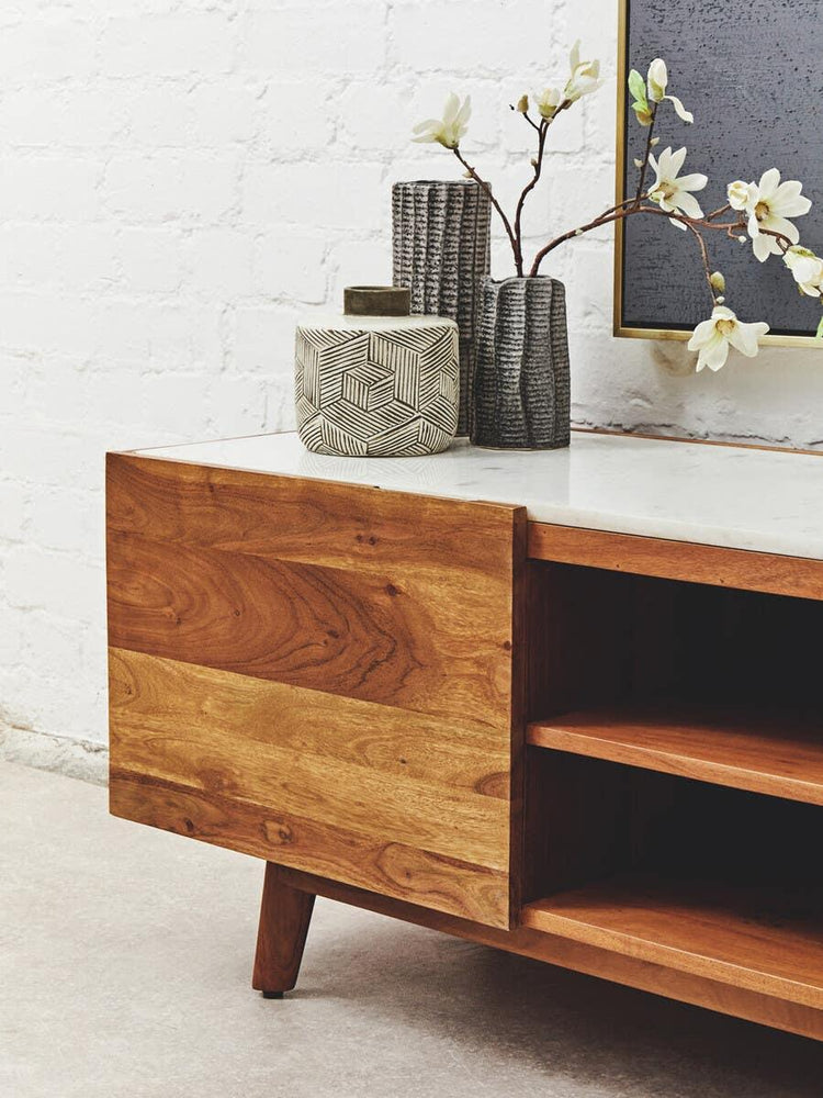 Marble Media Storage Unit