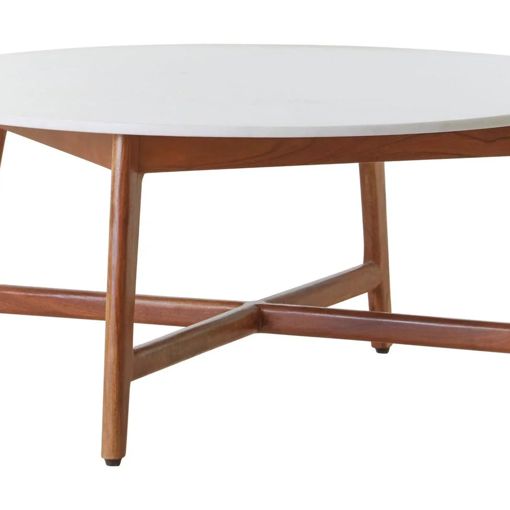 White Marble Coffee Table