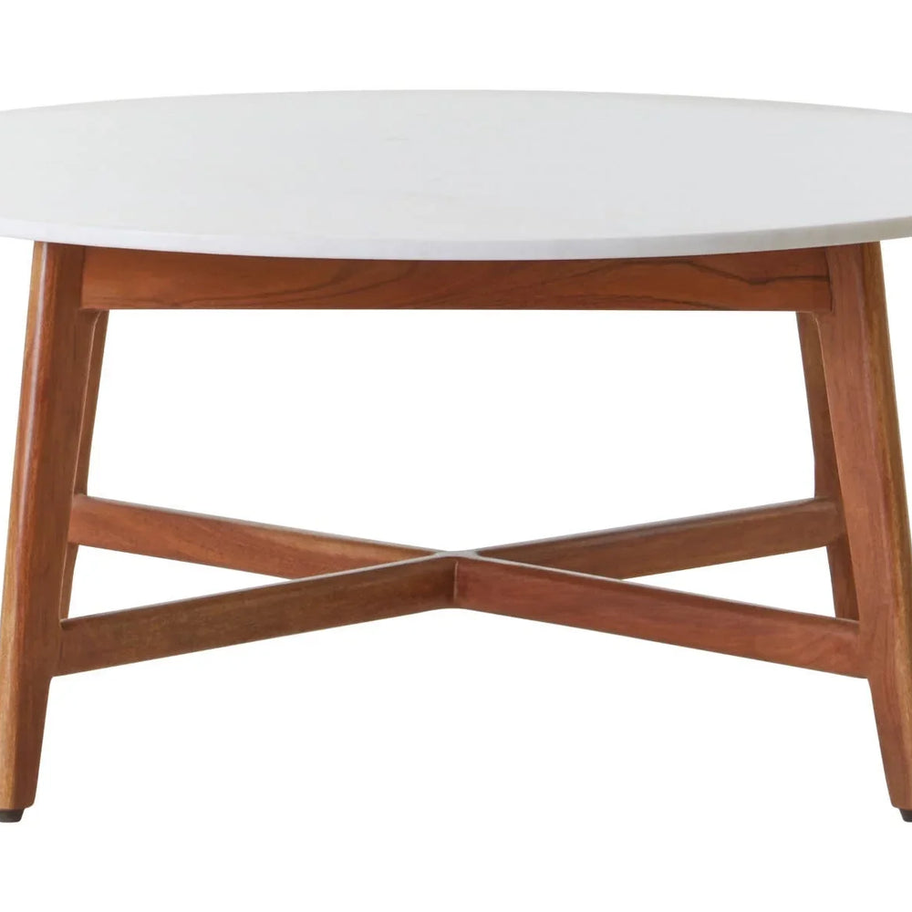 White Marble Coffee Table