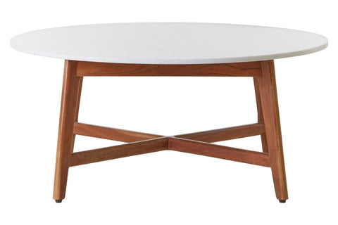 White Marble Coffee Table