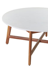 White Marble Coffee Table