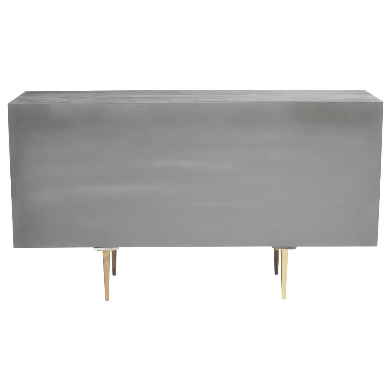Rustic Elegance Mango Wood Sideboard with Woven Doors.