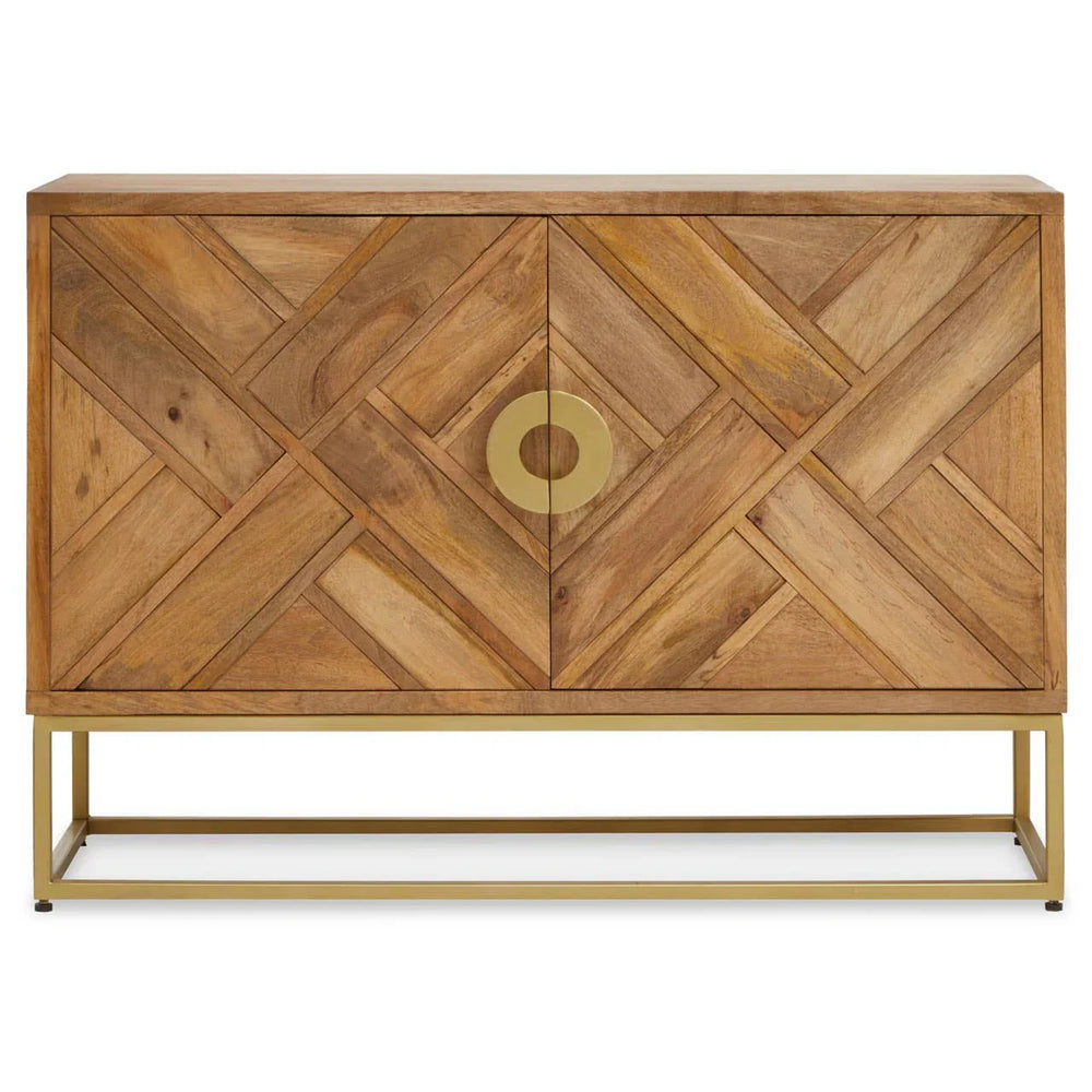 Golden Leg Mango Wood Sideboard